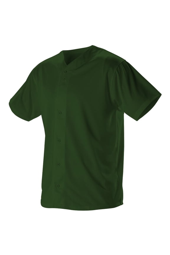 Alleson Men's Full Button Lightweight Baseball Jersey