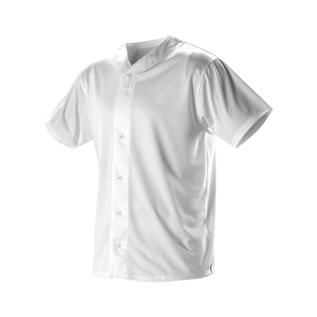 Alleson Men's Full Button Lightweight Baseball Jersey