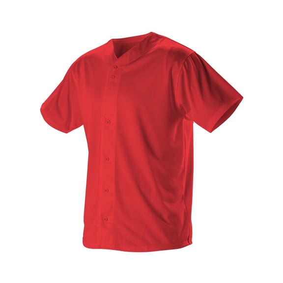 Alleson Men's Full Button Lightweight Baseball Jersey
