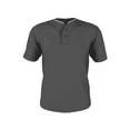 thumbnail image 1 of Alleson Men's Two-Button Mesh Baseball Jersey, 1 of 2