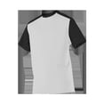thumbnail image 1 of Youth Crew Neck Baseball Jersey - White/Black XXS, 1 of 1