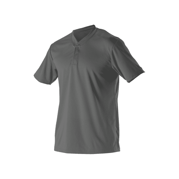 Alleson Youth Mesh Two Button Baseball Jersey