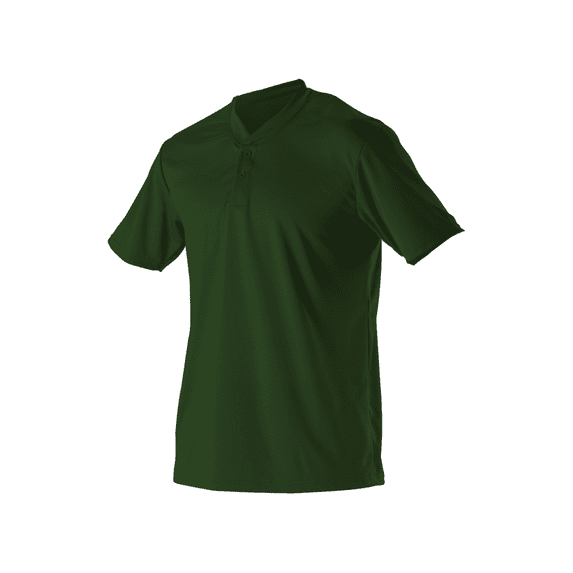 Alleson Youth Mesh Two Button Baseball Jersey