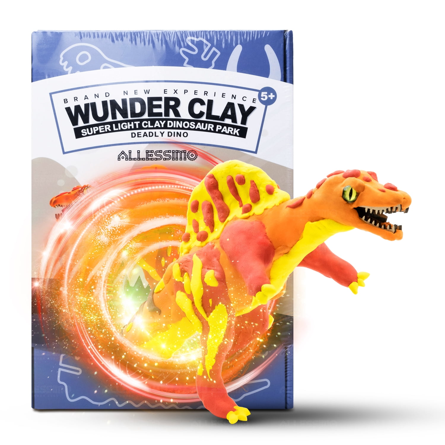 Wunderclay 3D Air-Dry Clay Puzzle Kit - Build & Sculpt A Rabbit, Arts & Crafts For Kids Ages 5+