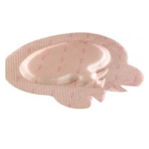 Allevyn Gentle Foam Border Sacrum 6-5/8'' x 6-3/4'', Box of 10