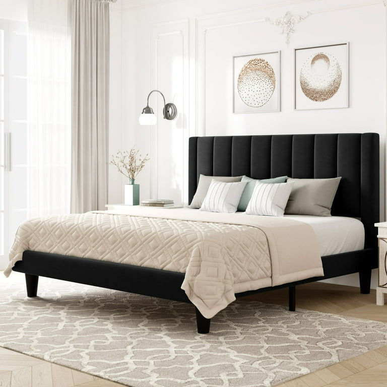 Black full size headboard deals
