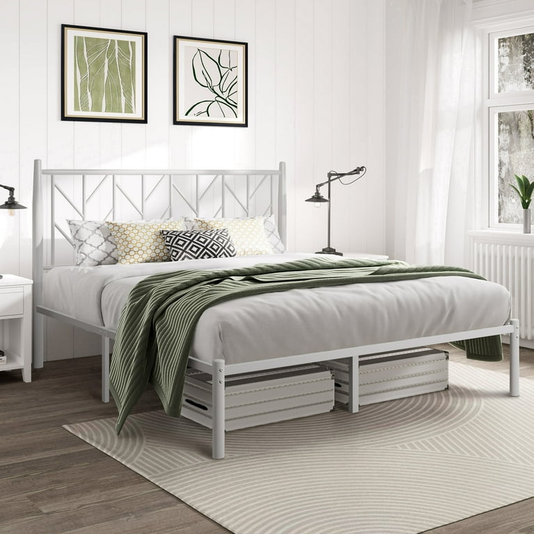 Vintage white hot sale headboard