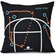 thumbnail image 1 of Alley Oop! Geometric Print Outdoor Pillow, 1 of 1