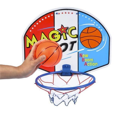 Alley-Oop! Magic Shot Basketball Hoop Set With Ball And Pump