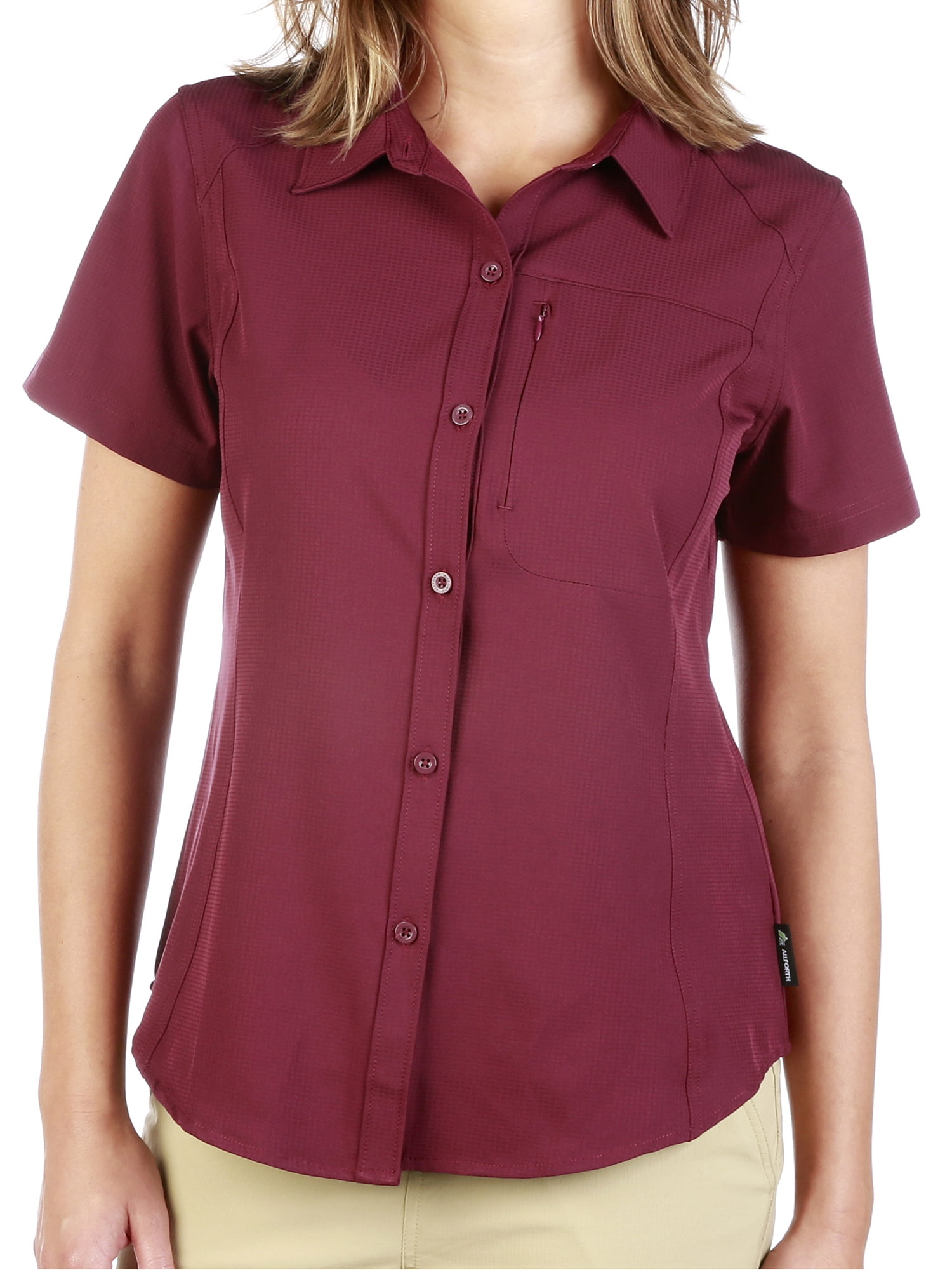 Allforth Women's Catalpa Performance Short-Sleeve Outdoor Shirt