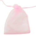 thumbnail image 1 of Allgala 100 Count Orangza Gift Party Favor Bags with Drawstring-6x8 Inch-Pink-PF53309, 1 of 2