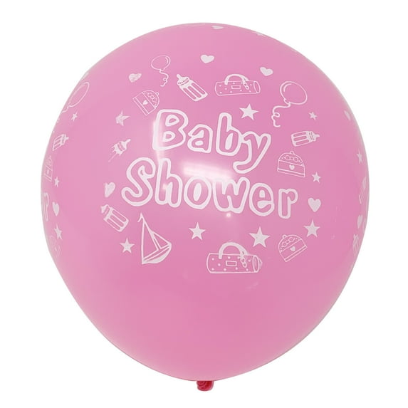 Allgala 100ct 12" Helium Grade Premium Latex Balloons-"Baby Girl"-BL52063
