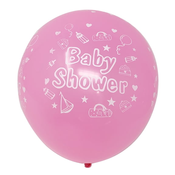 Allgala 100ct 12" Helium Grade Premium Latex Balloons-"Baby Girl"-BL52063