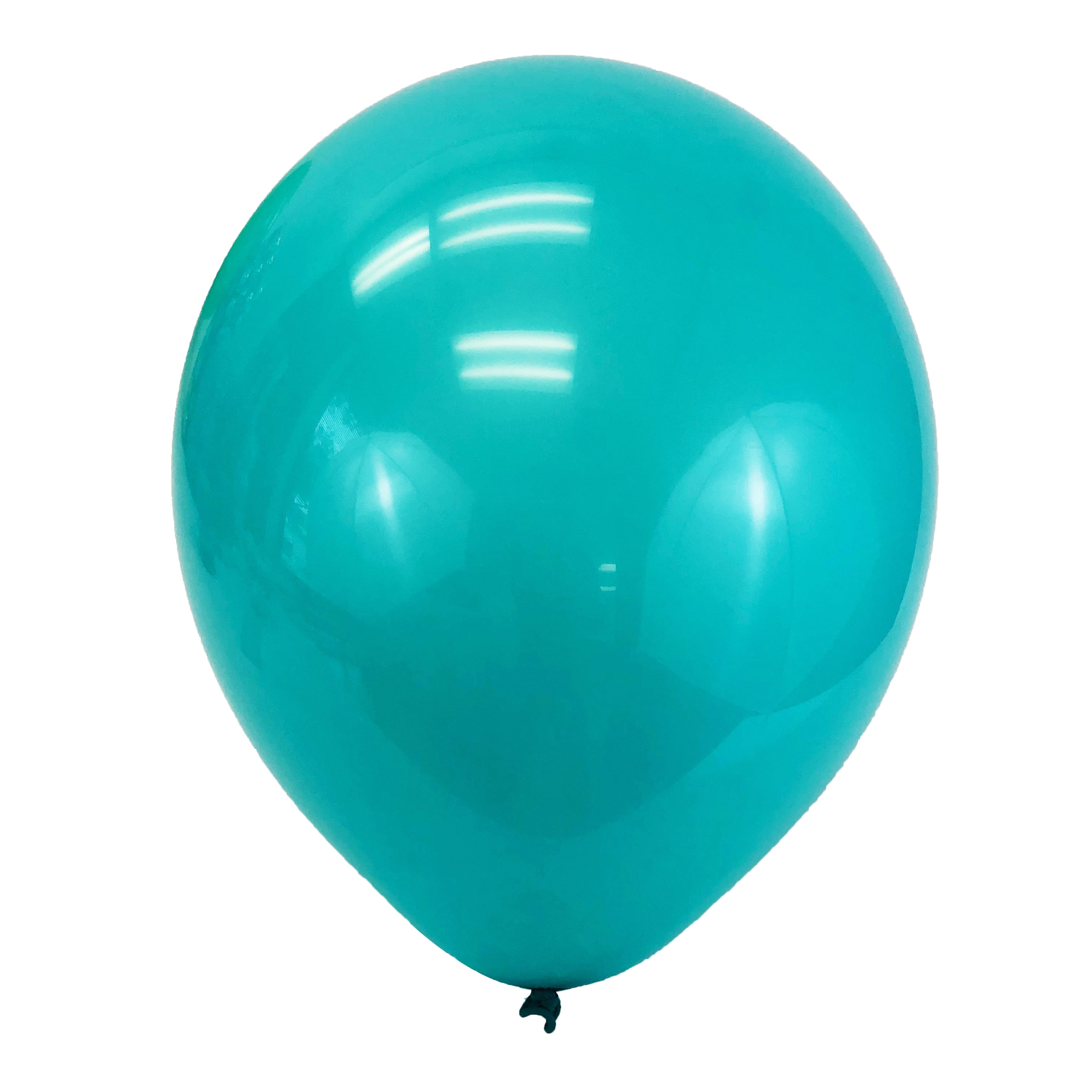 Allgala 100ct Green Long Balloons Pack 12