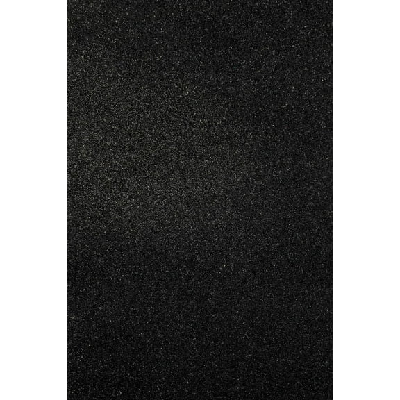 Allgala 12 Pack Glitter EVA Foam Paper 8 x 12inch Sheets-Black-CF85010