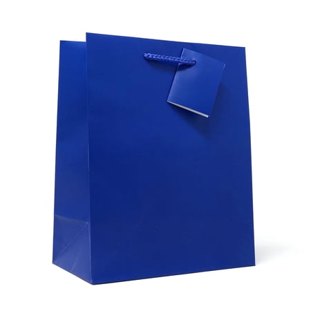 Allgala 12PK Value Premium Solid Color Paper Gift Bags (13"LG-Dark Blue-GP50062) price history and forecast - Allgala GP50062