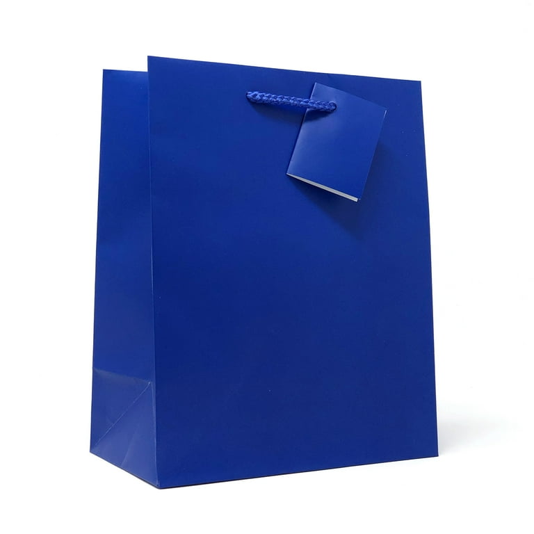 Solid color store paper gift bags