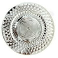 thumbnail image 1 of Allgala 13-Inch 6-Pack Heavy Quality Plastic Diamond Pattern Sparkling Charger Plates-Silver-HD80402, 1 of 4