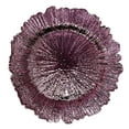 thumbnail image 1 of Allgala 13-Inch -Pack Heavy Quality Round Charger Plates-Reef Purple-HD80338, 1 of 4