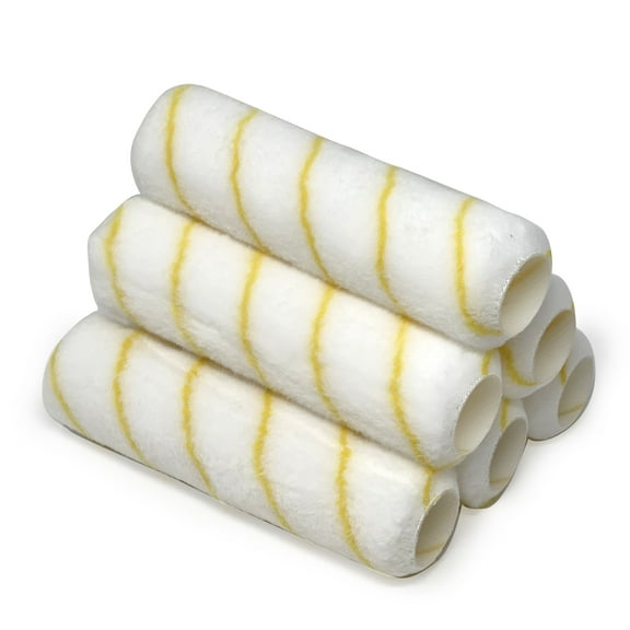 Allgala 6 Pieces 9 Inch Shedless Painter Roller Covers - TH10303