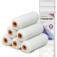thumbnail image 1 of Allgala Foam Paint Roller, 24 Pack 4 inch Shedless High Density Foam Mini Paint Roller Cover for Trim Wall Funiture Doors Cabinets, Cupboards, 1 of 1