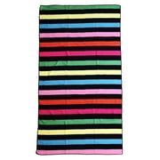 Allgala Oversize 50"x70" Microfiber Beach Towel, Stripe-BT81102
