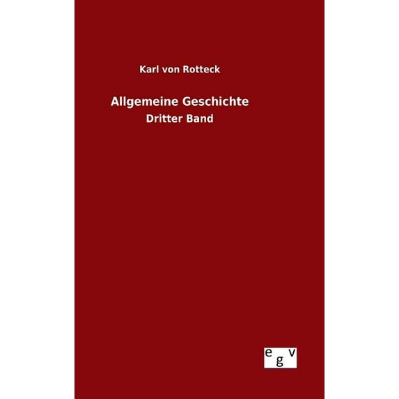 Allgemeine Geschichte (Hardcover)