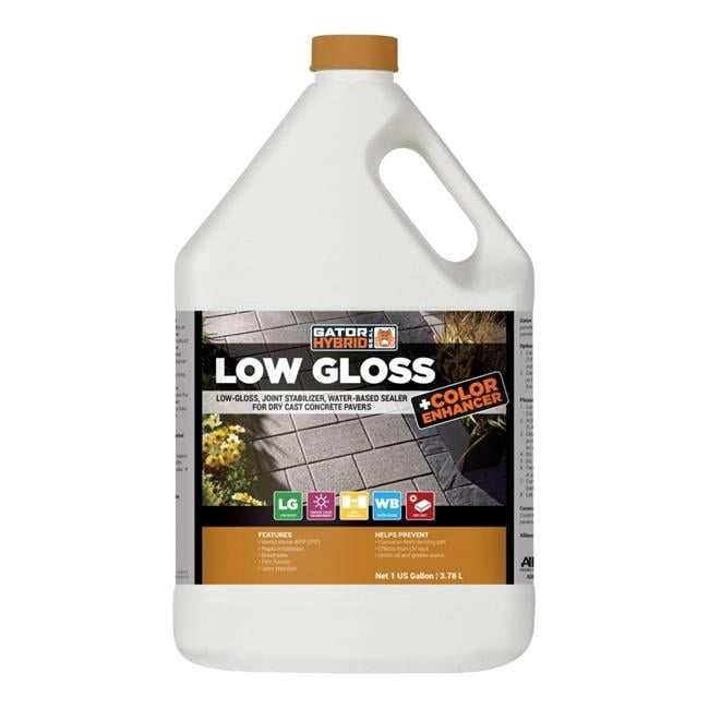 Alliance Designs GATORHYBRID40 1 gal Gator Hybrid Low Gloss Sealer Plus Color Enhancer