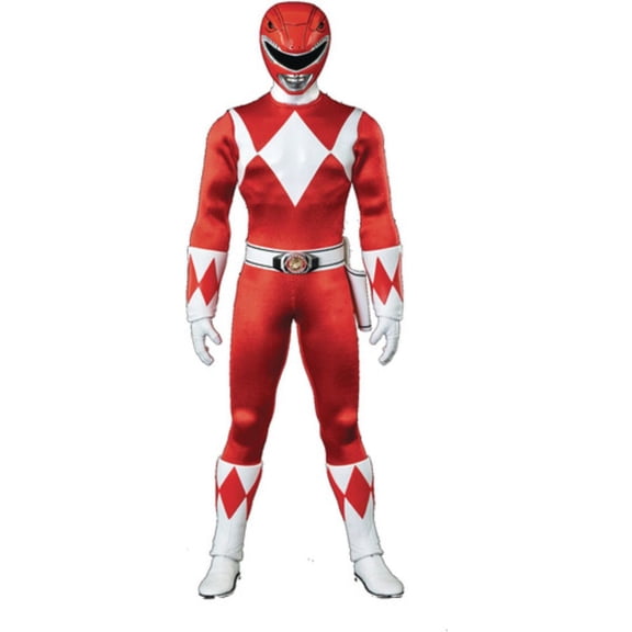 Alliance Entertainment Collectible Teen Red Ranger Action Figures, Plastic Red, 6.80" x 15.30"