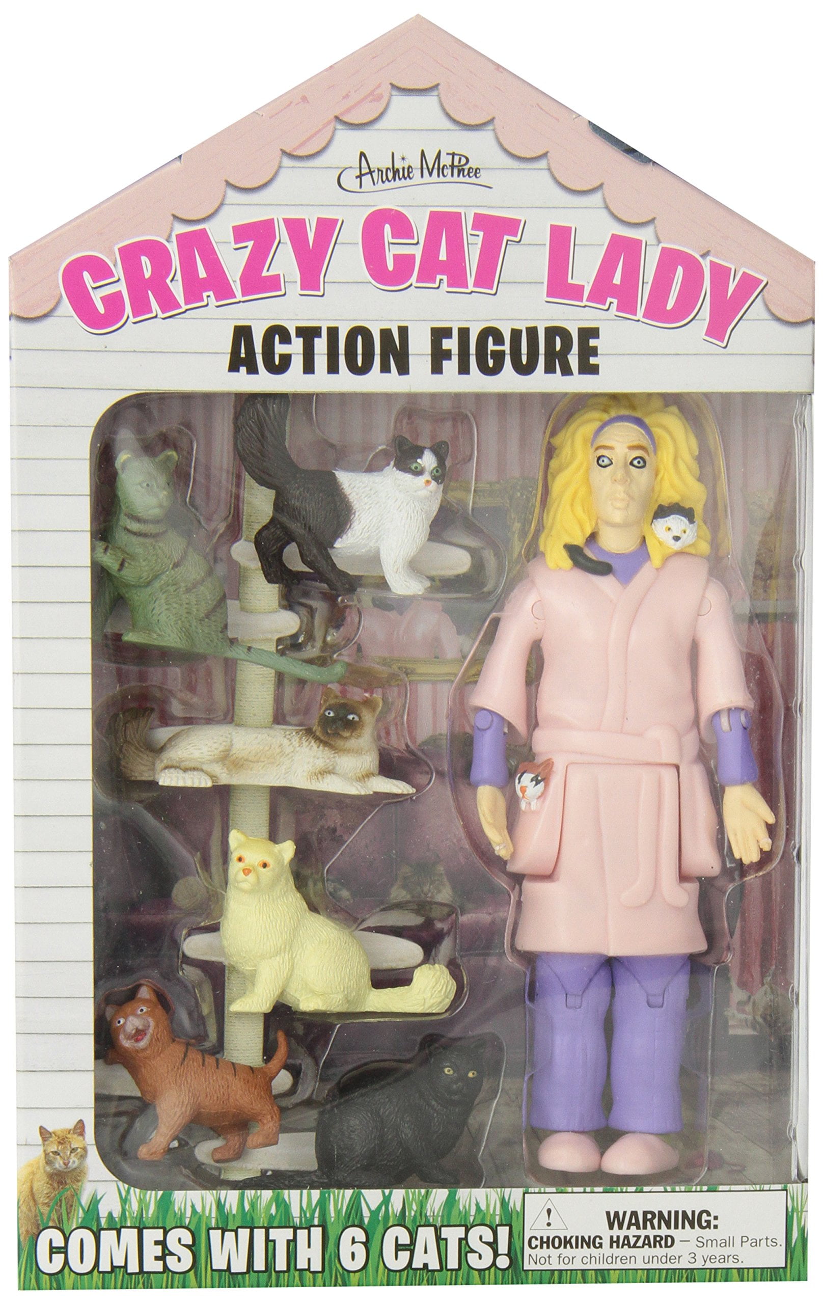 Crazy cat man action figure online