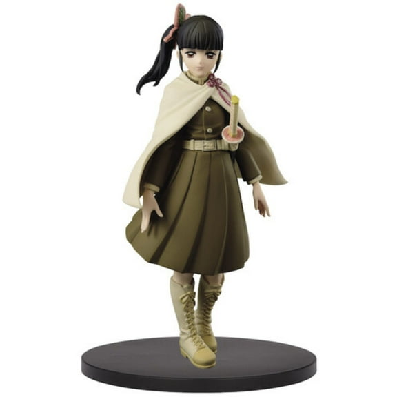 Alliance Entertainment Olive Green and Beige Demon Slayer Kanao Tsuyuri Action Figure (7.14")