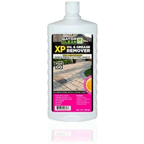 Alliance Gator Clean XP Oil Grease Remover for Pavers Natural Stone 1-Qt