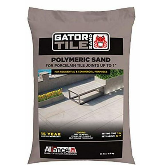 Alliance Designs GATORTILE004BK 35 lbs Gator Tile Sand - Black
