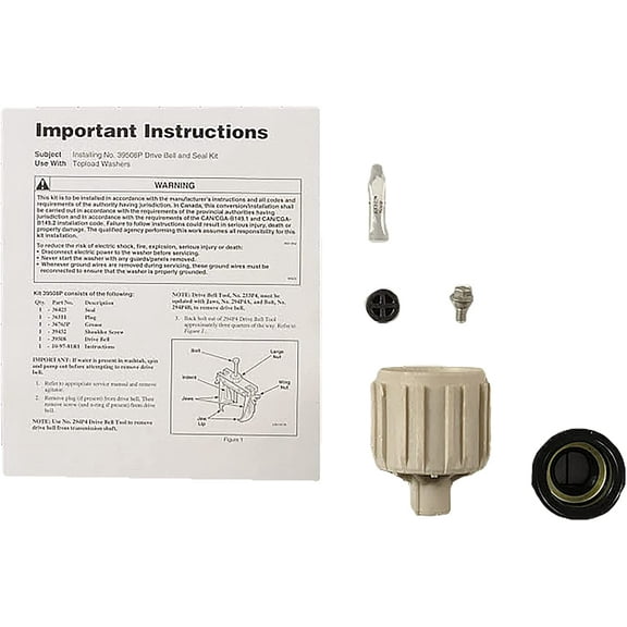 Alliance Genuine OEM 39508P Laundry Appliance Drive Belt