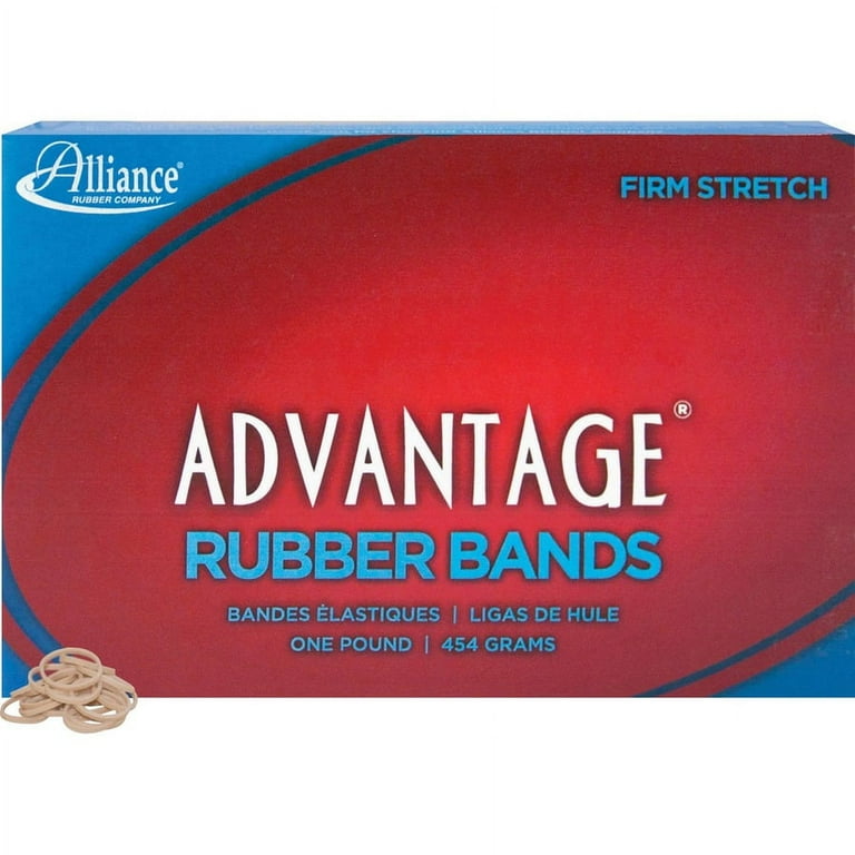 Alliance Rubber 26085 Advantage Rubber Bands - Size #8 - Approx. 5200 Bands - 7/8 Alliance Rubber 26085 Advantage Rubber Bands - Size #8 - Approx. 5200 Bands - 7/8