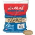 thumbnail image 1 of Alliance Rubber 26334 Advantage Rubber Bands Size #33, 1 lb Bag Contains Approx. 600 Bands (3 1/2" x 1/8", Natural Crepe) Beige, 1 of 1