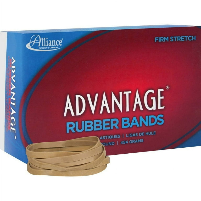 Alliance Rubber 26645 Advantage Rubber Bands - Size #64 - Approx. 320 Bands - 3 1/2 Alliance Rubber 26645 Advantage Rubber Bands - Size #64 - Approx. 320 Bands - 3 1/2