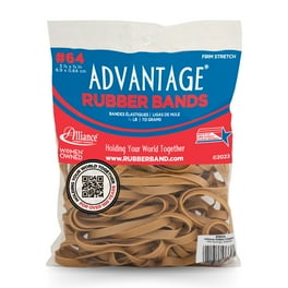 Alliance Rubber 26545 Advantage Rubber Bands - Size #54 - Assorted Sizes - Natural Crepe - 1 lb Box Alliance Rubber 26545 Advantage Rubber Bands - Size #54 - Assorted Sizes - Natural Crepe - 1 lb Box