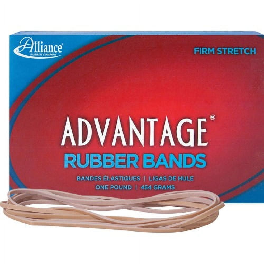 Alliance Rubber 27405 Advantage Rubber Bands - Size #117B - Approx. 200 Bands - 7 Alliance Rubber 27405 Advantage Rubber Bands - Size #117B - Approx. 200 Bands - 7
