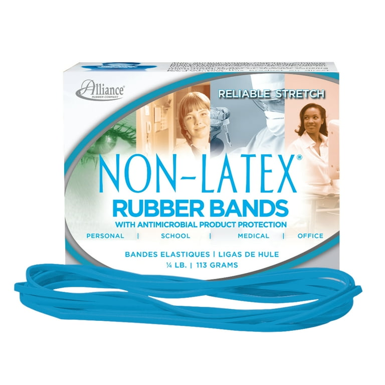 Antimicrobial Non-Latex Rubber Bands, Size 117B, 0.06 Antimicrobial Non-Latex Rubber Bands, Size 117B, 0.06