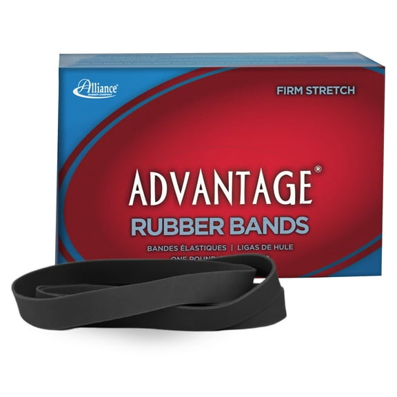 Alliance Rubber ALL-58075 Rubberband, Black, #107