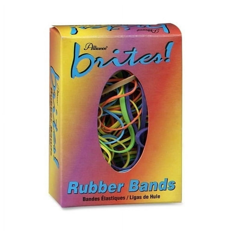 Rubber Bands - #33 Size - Orange Rubberbands - 100 Count.