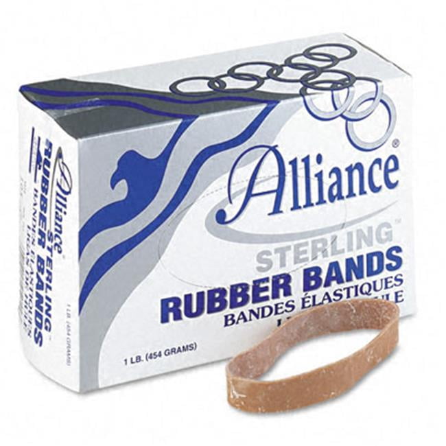 Alliance  Sterling Ergonomically Correct Rubber Bands #105 5/8 x 5 - Crepe