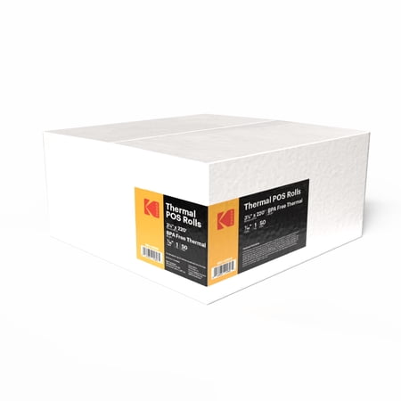 Alliance Thermal Receipt Rolls, 3-1/8" x 220', 48 Gram, Pure 85 White, 50 Rolls/Carton - BPA-Free