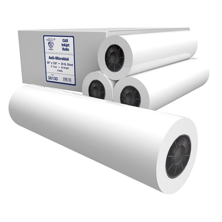 Alliance Armor Wide Format CAD Bond Paper 36" x 150' 4/Carton (36130)