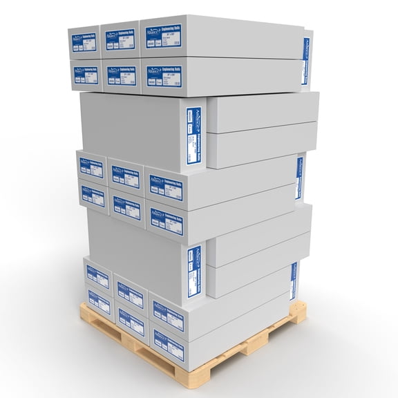 Alliance Wide Format Paper 36" x 500' Bond Engineering 20lb | 92 Bright | 35 Cartons - 70 Roll Pallet | 3" Core