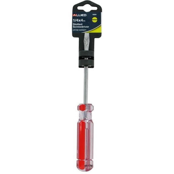 Allied 65054 0.25 x 4 in. Slotted Screwdriver