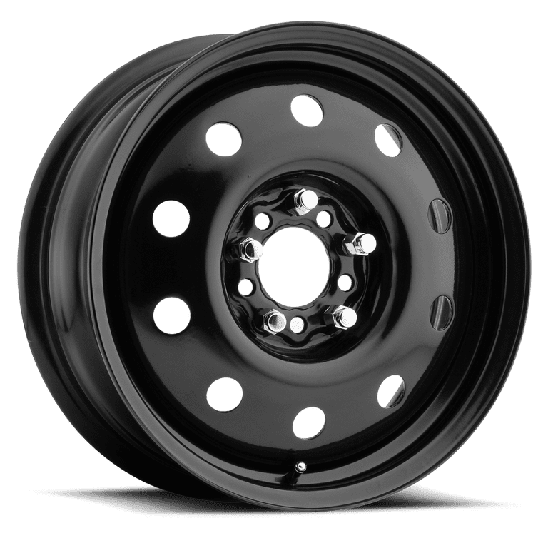 Allied Pacer 83B FWD Black Mod Steel Wheel 14X5.5 4X100/4X4.50 (38