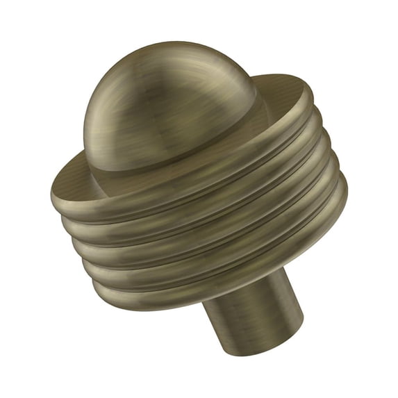 Allied Brass 1-1/2-in Cabinet Knob, Antique Brass