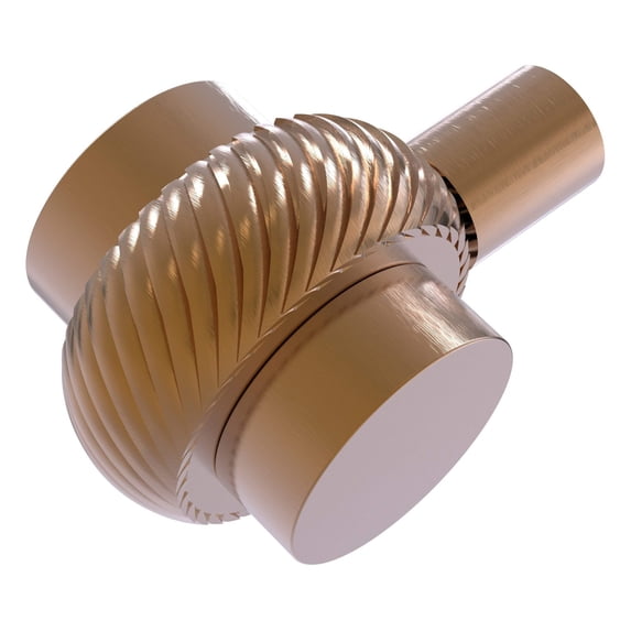 Allied Brass 1-1/2-in Cabinet Knob, Brushed Bronze